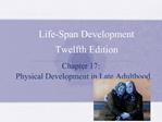 Life-Span Development Twelfth Edition