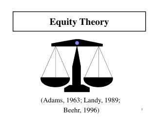 PPT - Equity Theory PowerPoint Presentation - ID:315986