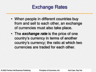 Exchange Rates