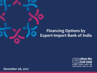 Financing Options by Export-Import Bank of India