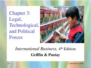Chapter 3: Legal, Technological, and Political Forces