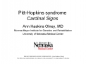 Pitt-Hopkins syndrome Cardinal Signs