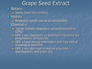 Grape Seed Extract