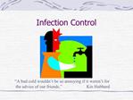 Infection Control