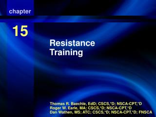 Resistance Training