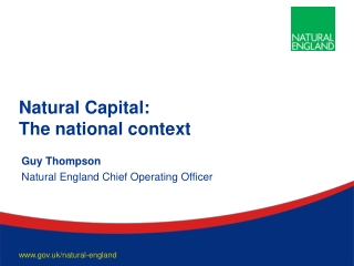 Natural Capital: The national context