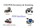 CSS POS Inventory Scanning