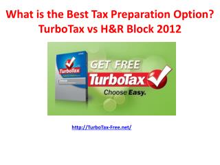 TurboTax vs H&R Block