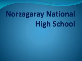 Norzagaray National High School