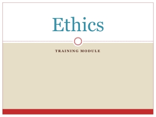 Ethics