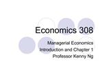 Economics 308