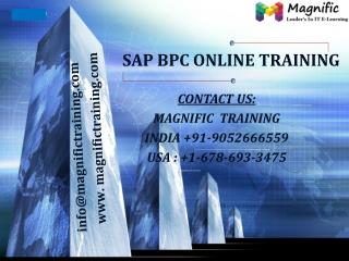 sap bpc online training USA UK and Canada