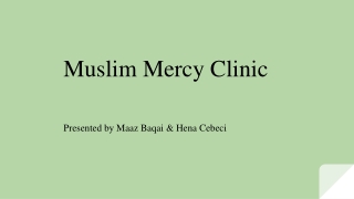 Muslim Mercy Clinic