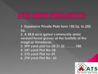 ATS new projects