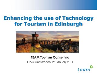 Enhancing the use of Technology for Tourism in Edinburgh