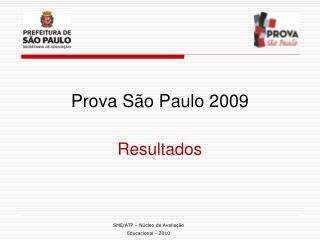 Prova São Paulo 2009