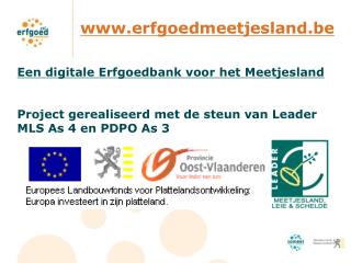 erfgoedmeetjesland.be