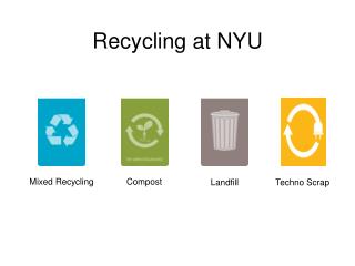 Recycling at NYU