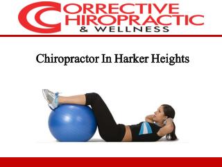 Chiropractor in Harker Heights