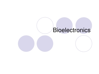 Bioelectronics