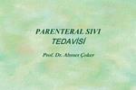 PARENTERAL SIVI TEDAVISI