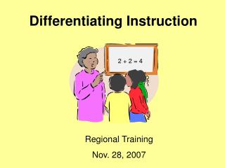 Differentiating Instruction