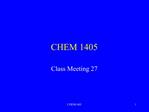 CHEM 1405