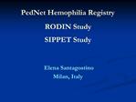 PedNet Hemophilia Registry
