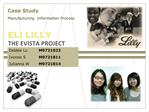 THE EVISTA PROJECT