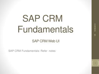 fundamentals in sap fundamentals in sap