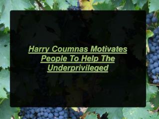 Harry Coumnas Motivates People