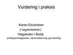 Vurdering i praksis