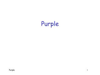 Purple