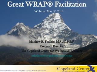 Great WRAP® Facilitation