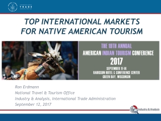 Top International Markets for Native American Tourism