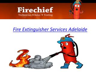 Fire Extinguisher Services Adelaide