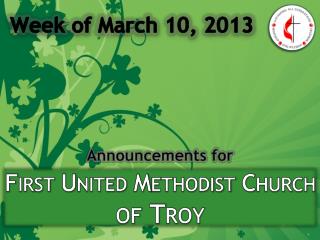 First United Methodist Church of Troy