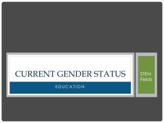 Current Gender Status