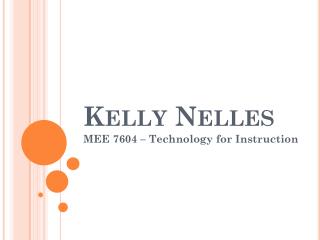 Kelly Nelles