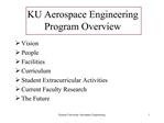 KU Aerospace Engineering Program Overview