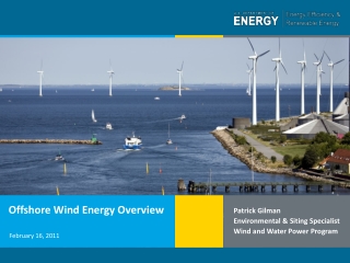 Offshore Wind Energy Overview