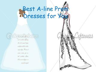 Fashionable A-line Prom Dresses for You 2012