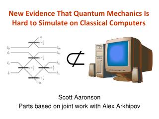 New Evidence That Quantum Mechanics Is Hard to Simulate on Classical Computers