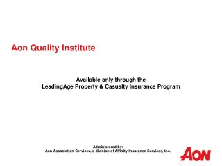 Aon Quality Institute