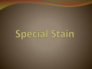 Special Stain