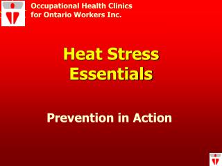 Heat Stress Essentials