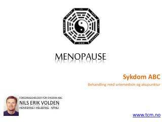 Sykdom ABC - Menopause