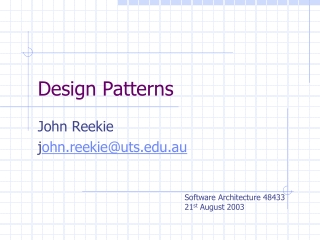 Design Patterns