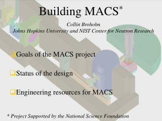 Building MACS *