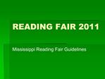 READING FAIR 2011